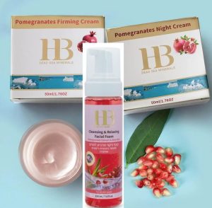 Gránátalmás arctisztító és arcápoló csomag